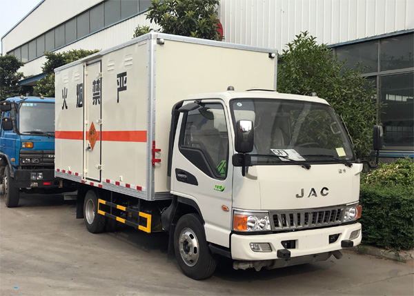 江淮駿鈴4.2米專用煙火製品運輸車